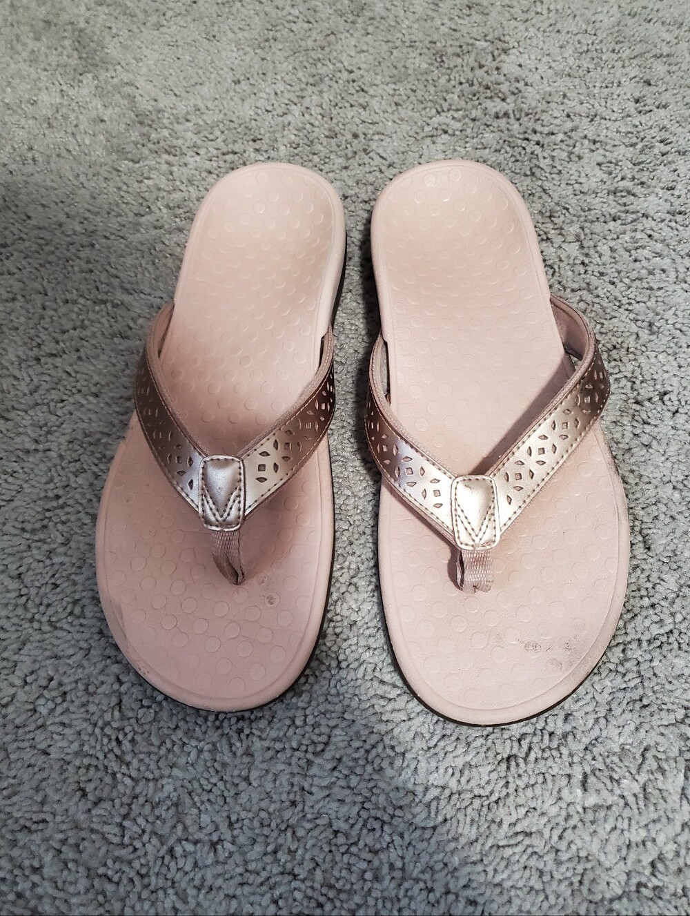 Vionic Pink Comfort Sandals Size 10